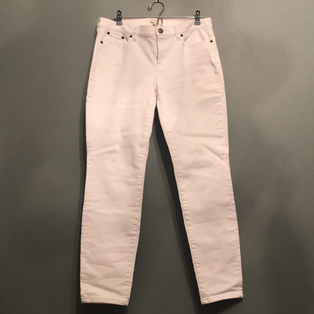 J. Crew White Pants